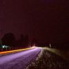 At night...