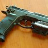 Streamlight TLR-2 on CZ-75 SP01.