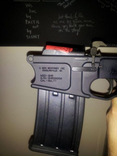 AR 10 lower with MKA Mag 3