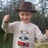 Nathaniel's First Fish Jan'12