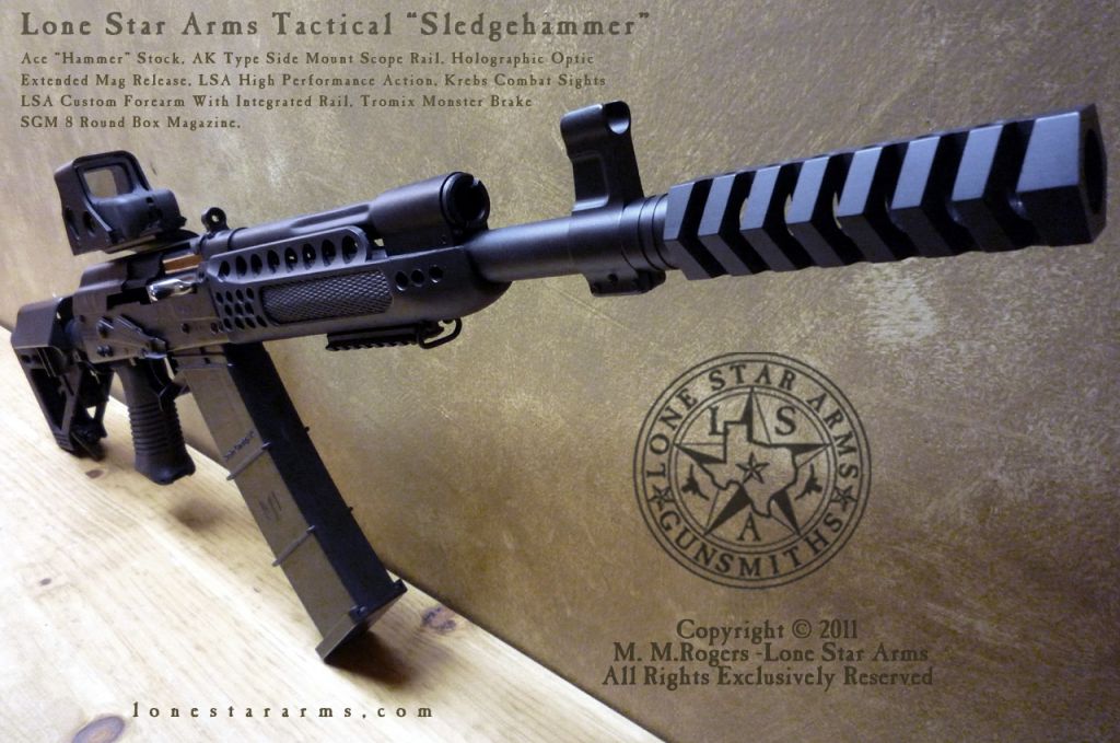 Lone Star Arms Sledge Hammer 3 4 Box Mag LSA Gallery Lone Star Arms