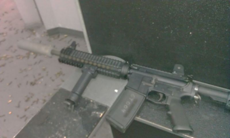 223 from the gemtech silencer shoot