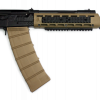 Saiga 12 Dark Earth Forearm with Black rails and 10-round Magazine