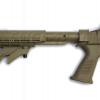 Saiga 12 Dark Earth Stock with recoil reduction system