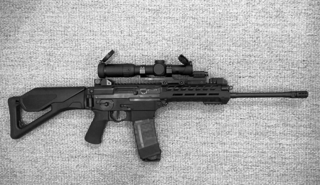 SIG556xi equipped for WIN-NRA qual match