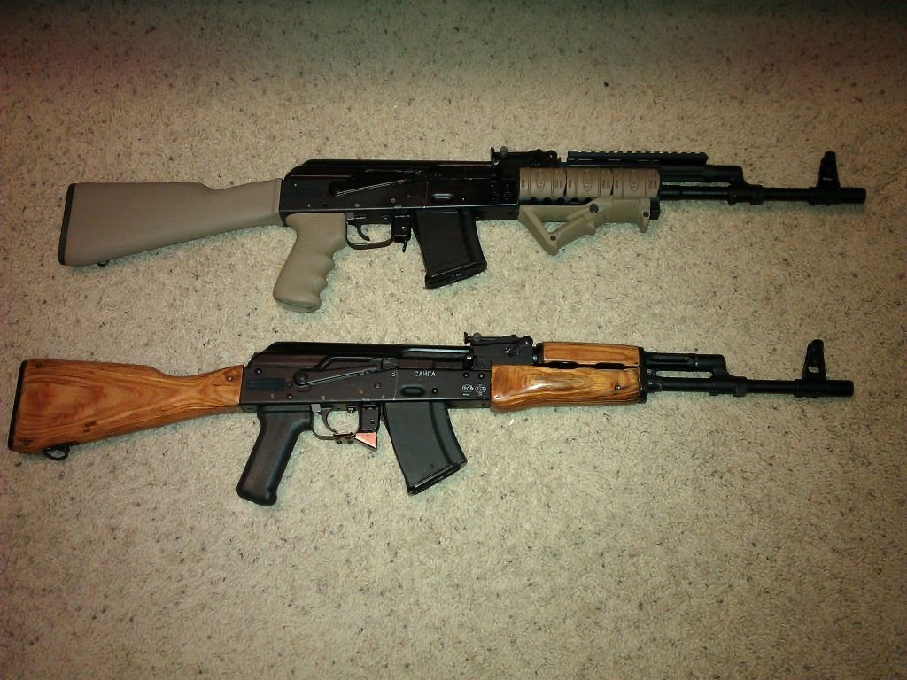 Saiga Ak47 Wood Stock