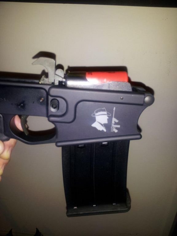 AR 10 lower with MKA Mag