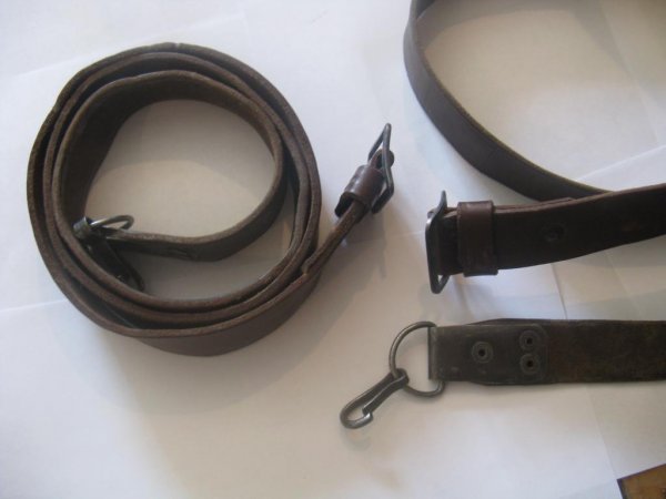 Romanian leather slings