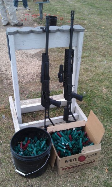 2 S-12's at the trap range