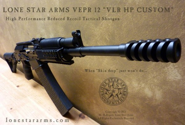 Lone Star Arms V12  VLR HP 3 4