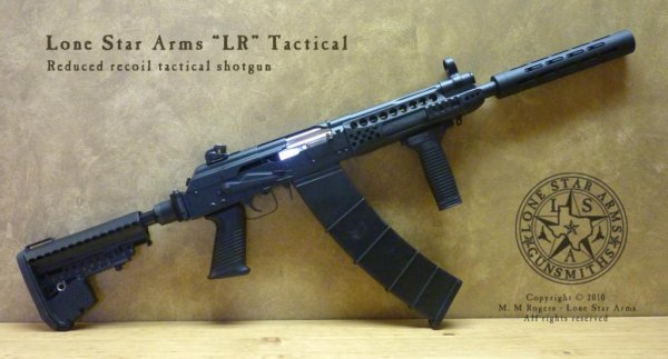 Lone Star Arms Low Recoil Tactical Shotgun