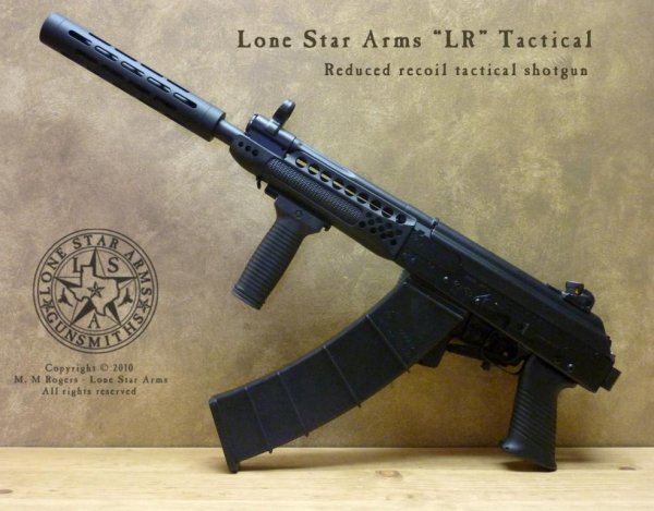 Lone Star Arms Low Recoil Tactical Shotgun