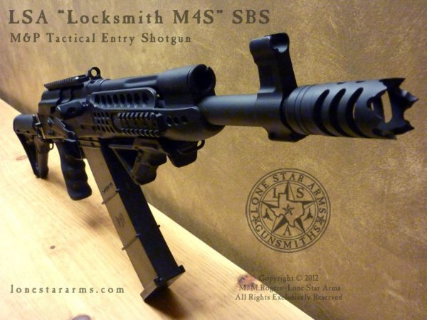 Locksmith M4S M&P SBS 3/4 RH View
