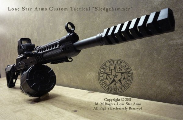 Lone Star Arms Sledgehammer HKS 3-4