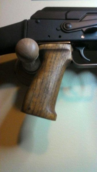 Russian pistol grip