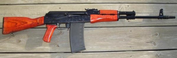 AKS-410 w/ red laminate