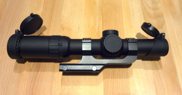Primary Arms 1-6X Scope on PA Deluxe mount