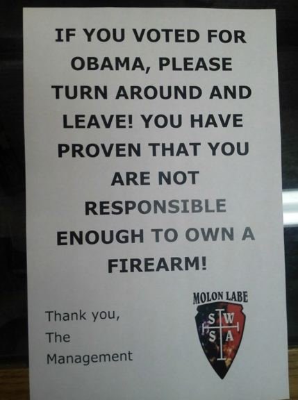 Obama Gun store
