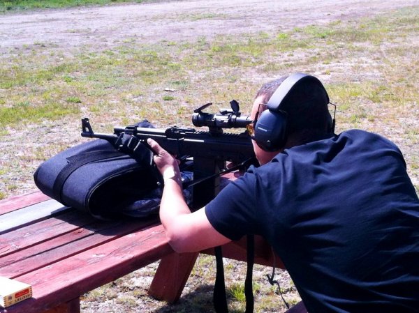 At the range with the .308