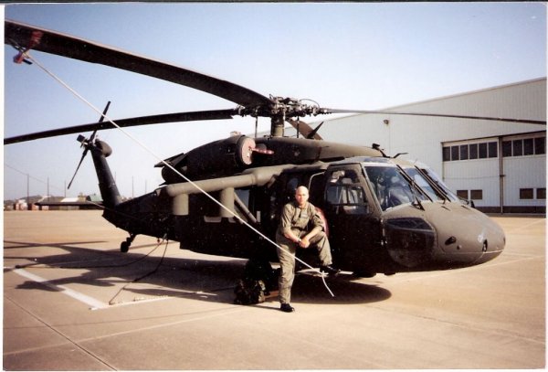 Me Ft Hood, TX 2000....my fist aircraft as a new crew chief