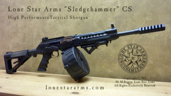 Lone Star Arms sledgehammer CS RH 20RdDrum.315135350 large