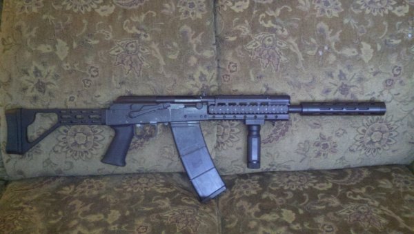 My Saiga 12 weapon system .. finished