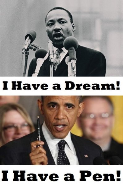 King vs Obama