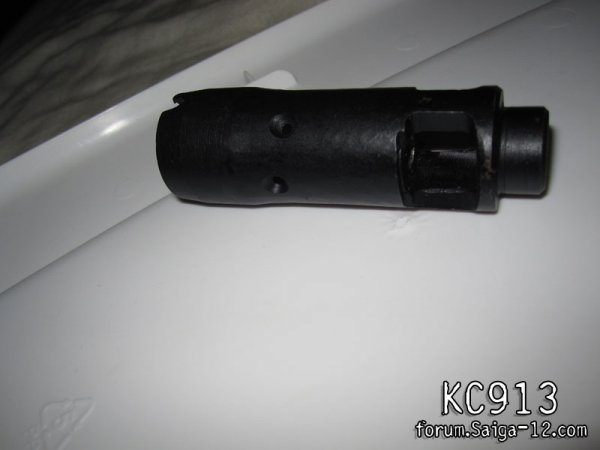 Russian AK74 muzzle brakes