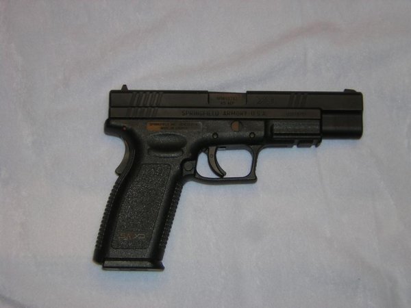 My favorite handgun, Springfield XD-45 