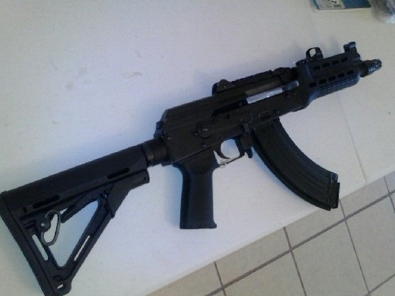 PAP AK SBR'd.. 1st 'stamp' for me..