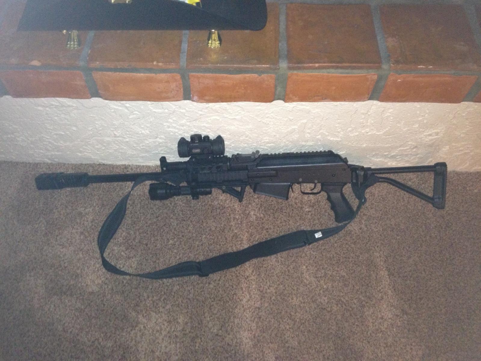 Magpul angled foregrip Saiga12