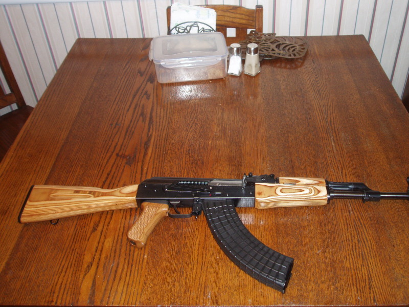 New Ironwood Designs furniture on my saiga Saiga 7.62 X 39 forum