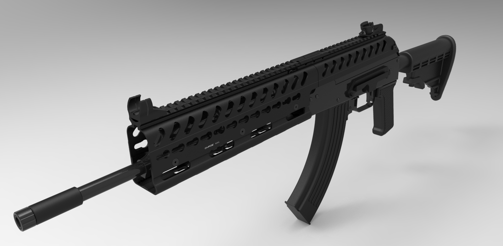 Tactical saiga 12 handguard